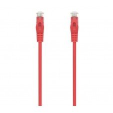 AISENS CABLE DE RED LATIGUILLO RJ45 LSZH CAT.6A 500 MHZ UTP AWG24, ROJO, 3.0M