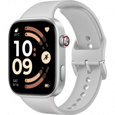 XIAOMI SMARTWATCH REDMI WATCH 6 NFC GRIS NOTIFICACIONES/ FRECUENCIA CARDÍACA