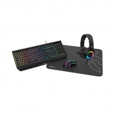 KROM PACK KENYA GAMING - CAJA DETERIORADA PACK RATON TECLADO ALFOMBRILLA AURICULARES ARGB