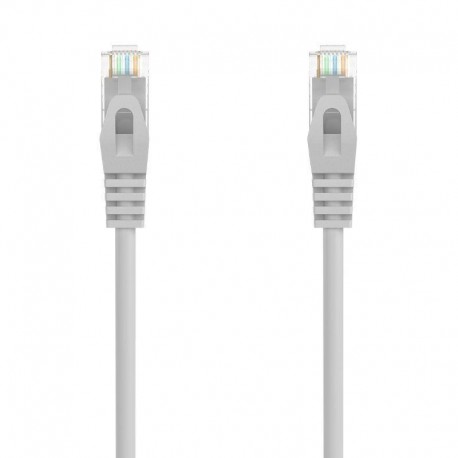 AISENS CABLE DE RED LATIGUILLO RJ45 LSZH CAT.6A 500 MHZ UTP AWG24 20M GRIS