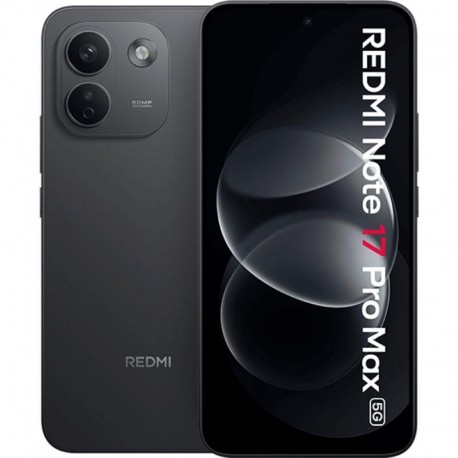 XIAOMI SMARTPHONE REDMI NOTE 17 PRO MAX 5G 8GB 256GB NEGRO OC/8GB/256GB/6,83 /ANDROID