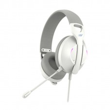 KROM AURICULARES GAMING INALAMBRICOS PHASE BLANCOS BT/ USB 2.0 / JACK 3.5