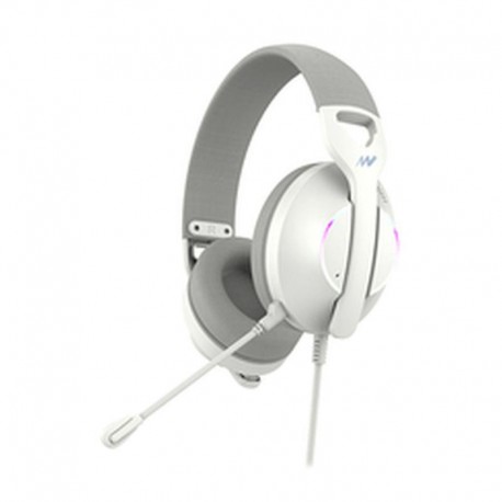 KROM AURICULARES GAMING INALAMBRICOS PHASE BLANCOS BT/ USB 2.0 / JACK 3.5