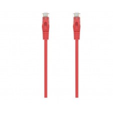 AISENS CABLE DE RED LATIGUILLO RJ45 LSZH CAT.6A 500 MHZ UTP AWG24, ROJO, 2M