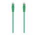 AISENS CABLE DE RED LATIGUILLO RJ45 LSZH CAT.6A 500 MHZ UTP AWG24, VERDE, 1M