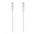 AISENS CABLE DE RED LATIGUILLO RJ45 LSZH CAT.6A 500 MHZ UTP AWG24, BLANCO, 1M