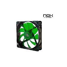 NOX VENTILADOR 12X12 LED VERDE
