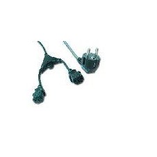 GEMBIRD CABLE CORRIENTE DIVISOR Y 2M