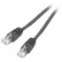 GEMBIRD LATIGUILLO DE RED CAT6 UTP 0.25M NEGRO