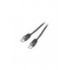 GEMBIRD LATIGUILLO DE RED CAT6 UTP 1M NEGRO