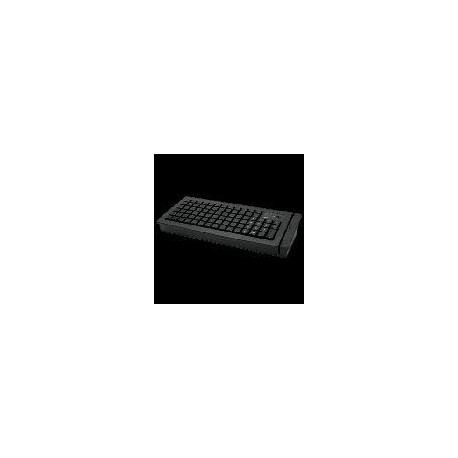 POSIFLEX TECLADO LECTOR DE BANDA MAGNETICA NEGRO