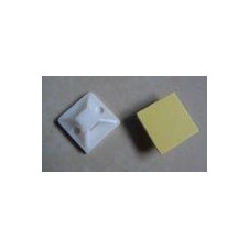 GEMBIRD PLACA DE FIJACIÓN AUTOADHESIVA DE 30 X 30 MM, BOLSA DE 20 UDS