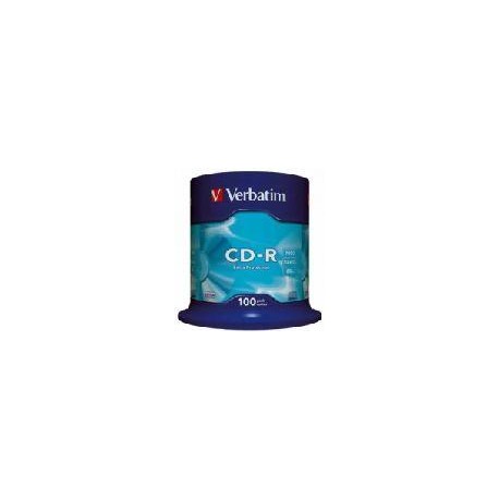 VERBATIM CD-R 700MB 52X 80MIN BOTE 100U