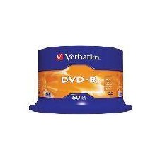 VERBATIM DVD-R 4.7GB 120MIN AZO BOTE 50U