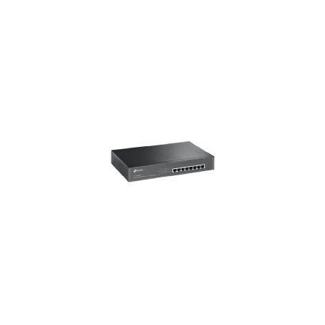 TP-LINK SWITCH DE 8 PUERTOS GIGABIT ESCRITORIO Y RACK CON POE+