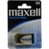 MAXELL PILA ALCALINA MAX15025 9V LR61 BLISTER 1UD EU