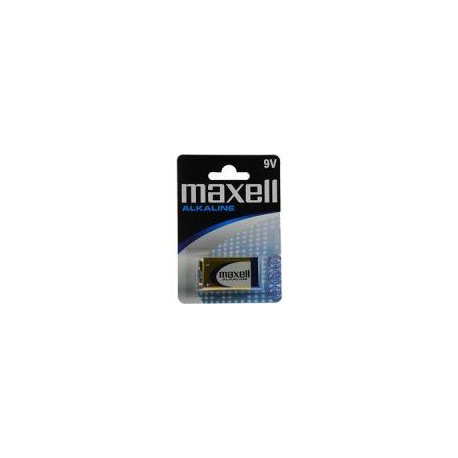 MAXELL PILA ALCALINA MAX15025 9V LR61 BLISTER 1UD EU