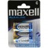 MAXELL PILA ALCALINA MAX16218 PAQUETE DE 2 PILAS LR14 C 1.5V