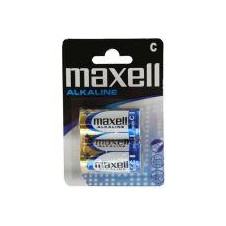 MAXELL PILA ALCALINA MAX16218 PAQUETE DE 2 PILAS LR14 C 1.5V