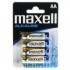 MAXELL PILA ALCALINA MAX16376 LR6 AA 1,5V