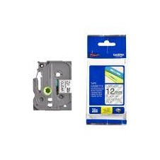 BROTHER CINTA LAMINADA ETIQUETAS TZE131 12MM TEXTO NEGRO SOBRE FONDO TRANSPARENTE. ANCHO: 12 MM. LONGITUD: 8 M