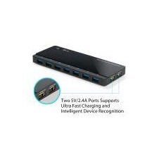 TP-LINK HUB UH720 DE 7 PUERTOS USB 3.0 CON 2 PUERTOS DE CARGA