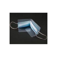 YOSAN PORTAMASCARILLA DE POLIPROPILENO TRANSLUCIDO PARA PROTECCION DE MASCARILLA QUIRURGICA / SANITARIA (PACK 2)