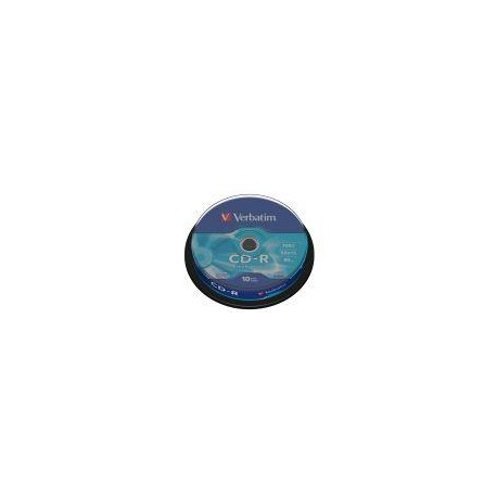 VERBATIM CD-R 700MB 52X 80MIN BOTE 10