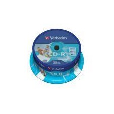 VERBATIM CD-R PRINTABLE 700MB 52X 80MIN BOTE 25