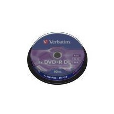 VERBATIM DVD+R DL 8.5GB DOBLE CAPA BOTE 10