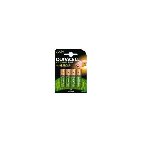 DURACELL PILA RECARGABLE DUR03924 HR6 AA 1300mAh BLISTER*4 DURHR6P4B