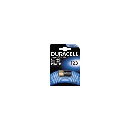 DURACELL PILA LITIO FOTO ULTRA DRB123A CR123A 3V BLISTER*1