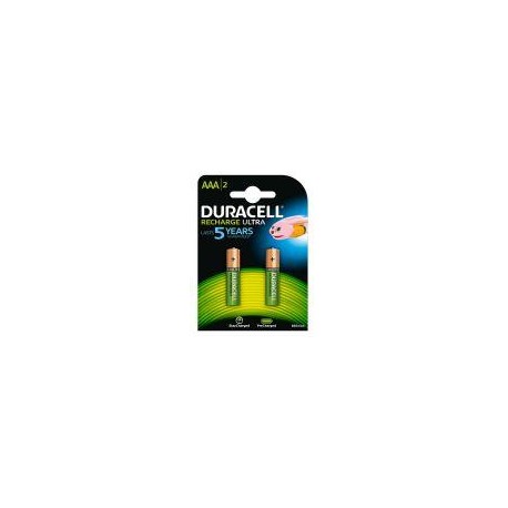 DURACELL PILA RECARGABLE DUR20381 HR03 AAA 900mAh BLISTER*2