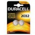 DURACELL PILA DE BOTÓN DE LITIO DUR20392 PACK DE 2 PILAS CR2032 3V