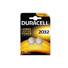 DURACELL PILA DE BOTÓN DE LITIO DUR20392 PACK DE 2 PILAS CR2032 3V