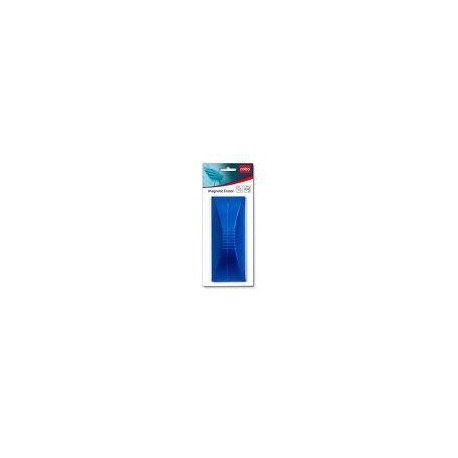 NODO BORRADOR MAGNETICO PARA PIZARRA BLANCA DE COLOR AZUL