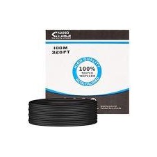 NANOCABLE BOBINA DE CABLE UTP CAT5E 100M RIGIDO DE EXTERIOR