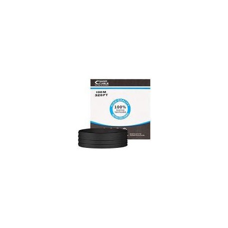 NANOCABLE BOBINA DE CABLE UTP CAT5E 100M RIGIDO DE EXTERIOR
