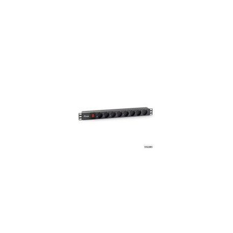 EQUIP REGLETA 8 TOMAS PARA PDU RACK 19 1U