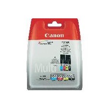 CANON CARTUCHO TINTA PACK CLI-551 BK/C/M/Y Nº 551