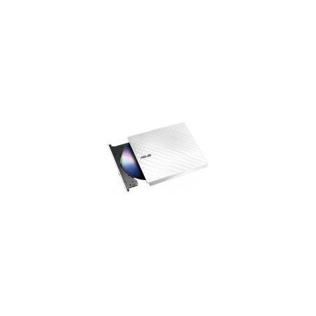 ASUS GRABADORA DVD SLIM EXTERNA USB BLANCA