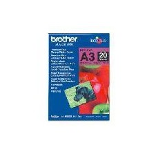 BROTHER PAPEL GLOSSY FOTO 260GR A3 20 HOJAS