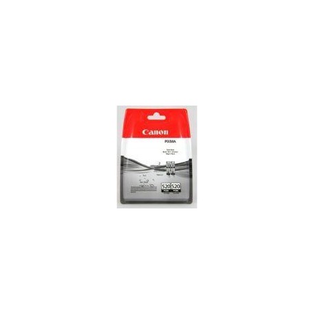 CANON CARTUCHO TINTA PGI-520BK VALUE PACK 2UD NEGRO Nº 520BK