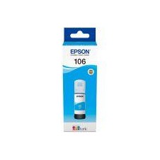 EPSON BOTE TINTA ECOTANK CIAN Nº 106