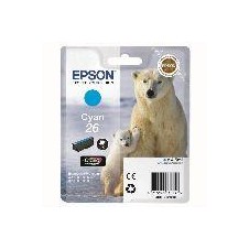 EPSON CARTUCHO TINTA T2612 CIAN Nº 26