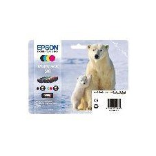 EPSON CARTUCHO TINTA T2616 Nº 26 VALUE PACK 4 COLORES