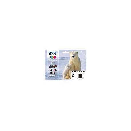 EPSON CARTUCHO TINTA T2616 Nº 26 VALUE PACK 4 COLORES