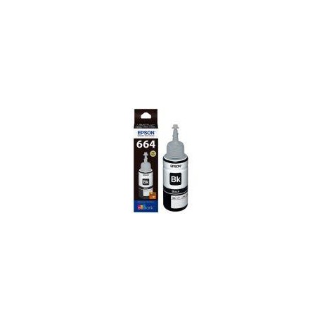 EPSON BOTE TINTA T6641 ECOTANK NEGRO