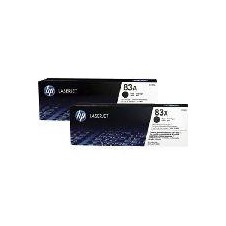 HP TONER CF283A NEGRO Nº 83A PACK 2UD