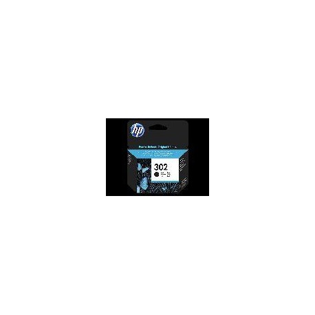 HP CARTUCHO F6U66AE NEGRO Nº 302